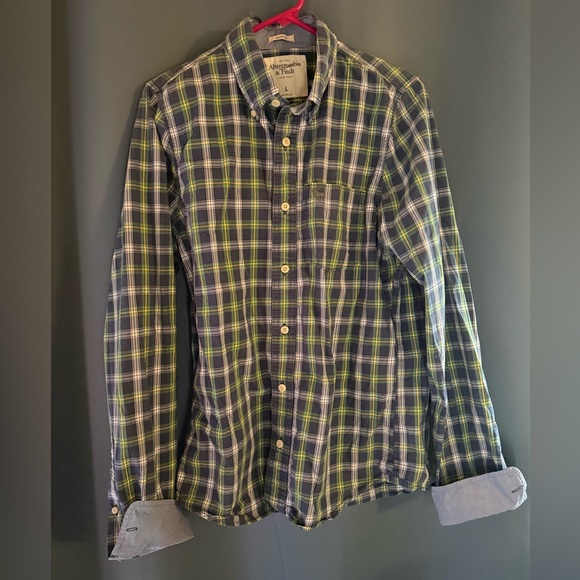 Abercrombie & Fitch Other - Vintage Y2K Abercrombie & Fitch Plaid Button-Down Shirt Men’s Large
